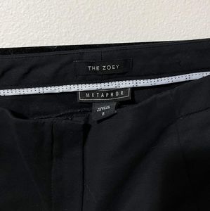 Metaphor The Zoey Black Fitted Dress Pants Size 2